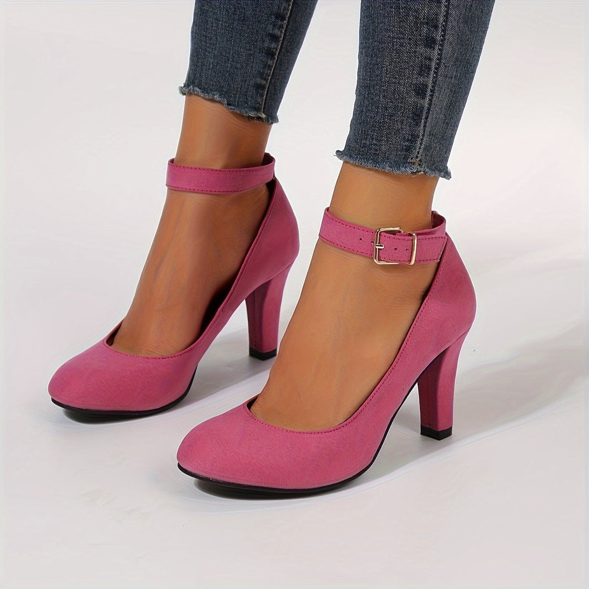 Laurine | Sandales à Talon Haut Confort