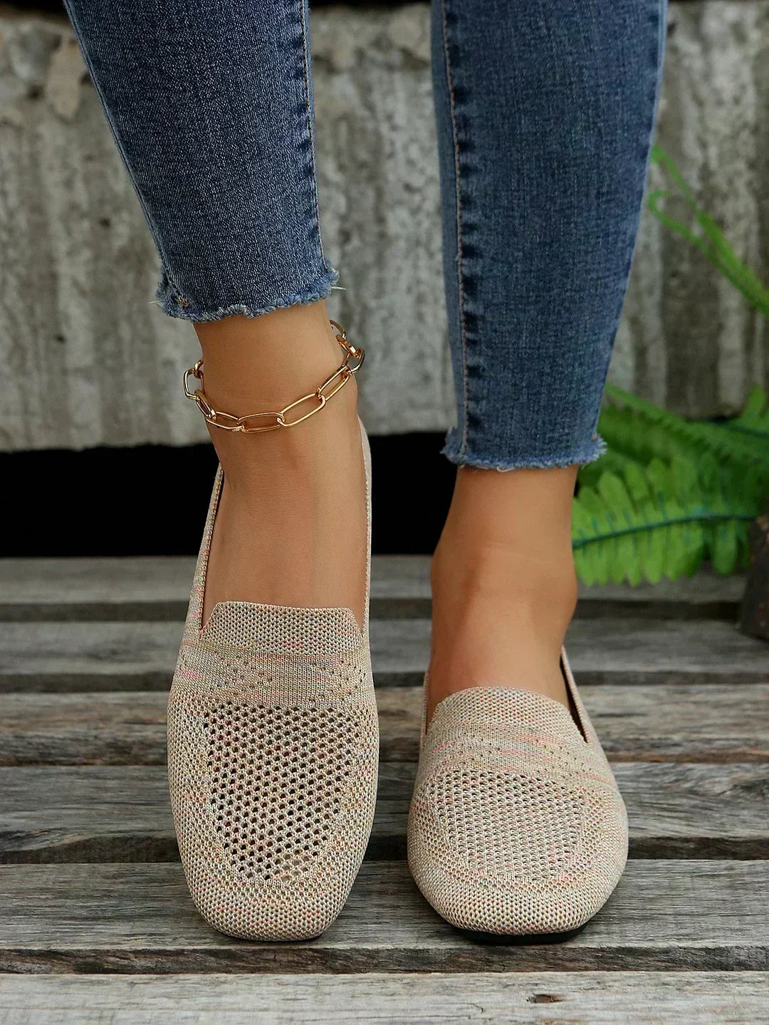 Brune | Chaussures Plates Respirantes du Quotidien