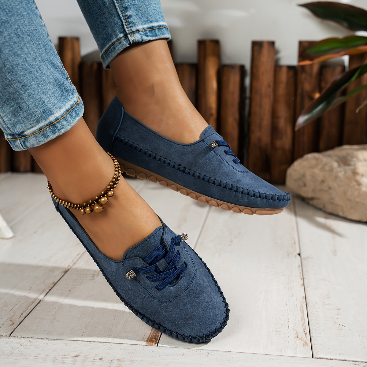 Donatienne | Mocassins Flexibles à Soutien Intégral