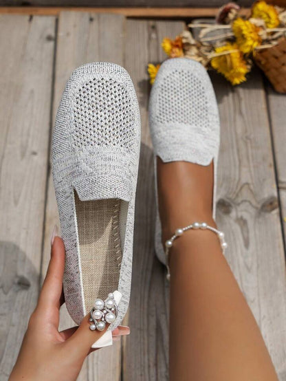 Brune | Chaussures Plates Respirantes du Quotidien