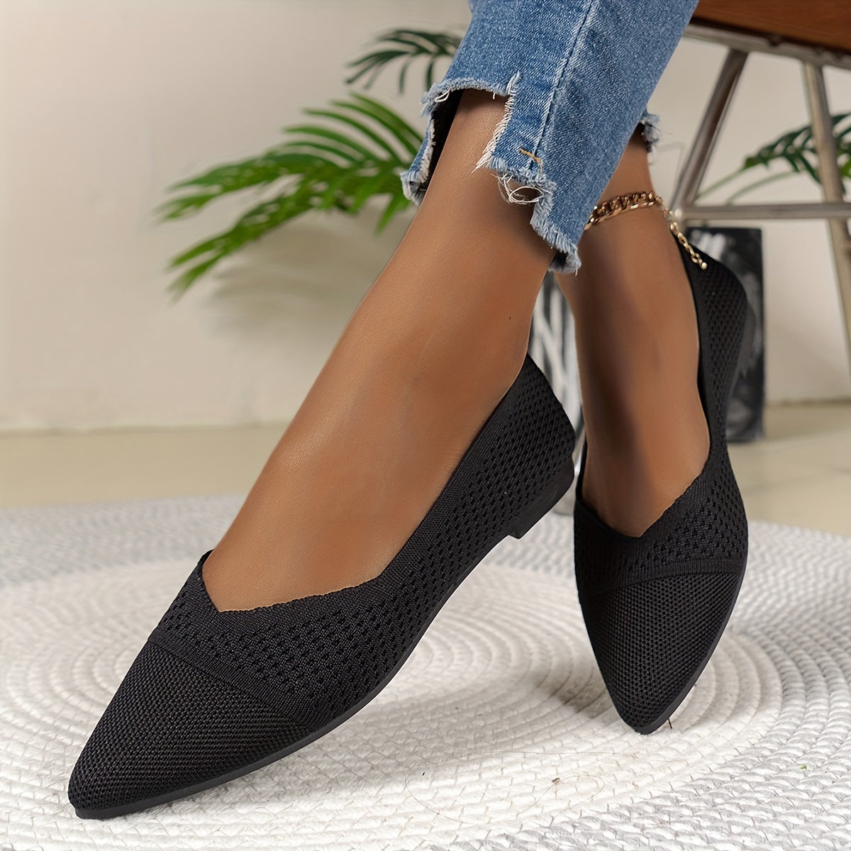 Isaure | Ballerines Respirantes à Soutien Intégré