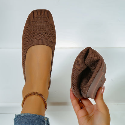 Pénélope | Ballerines Tissées Confort Noir