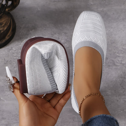 Pénélope | Ballerines Tissées Confort Noir
