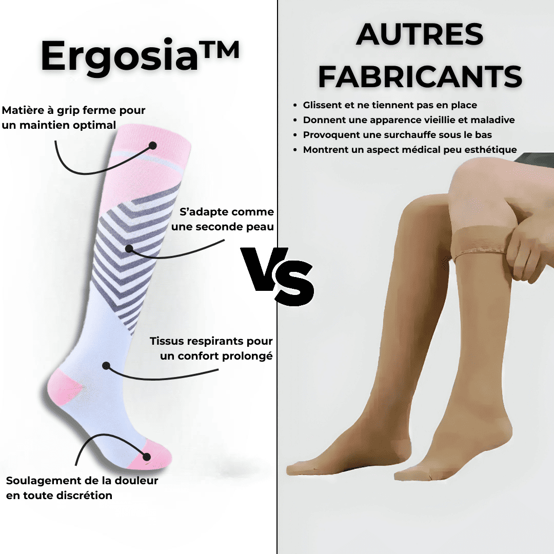 Ergotiva™ – Chaussettes de Compression Bien-Être