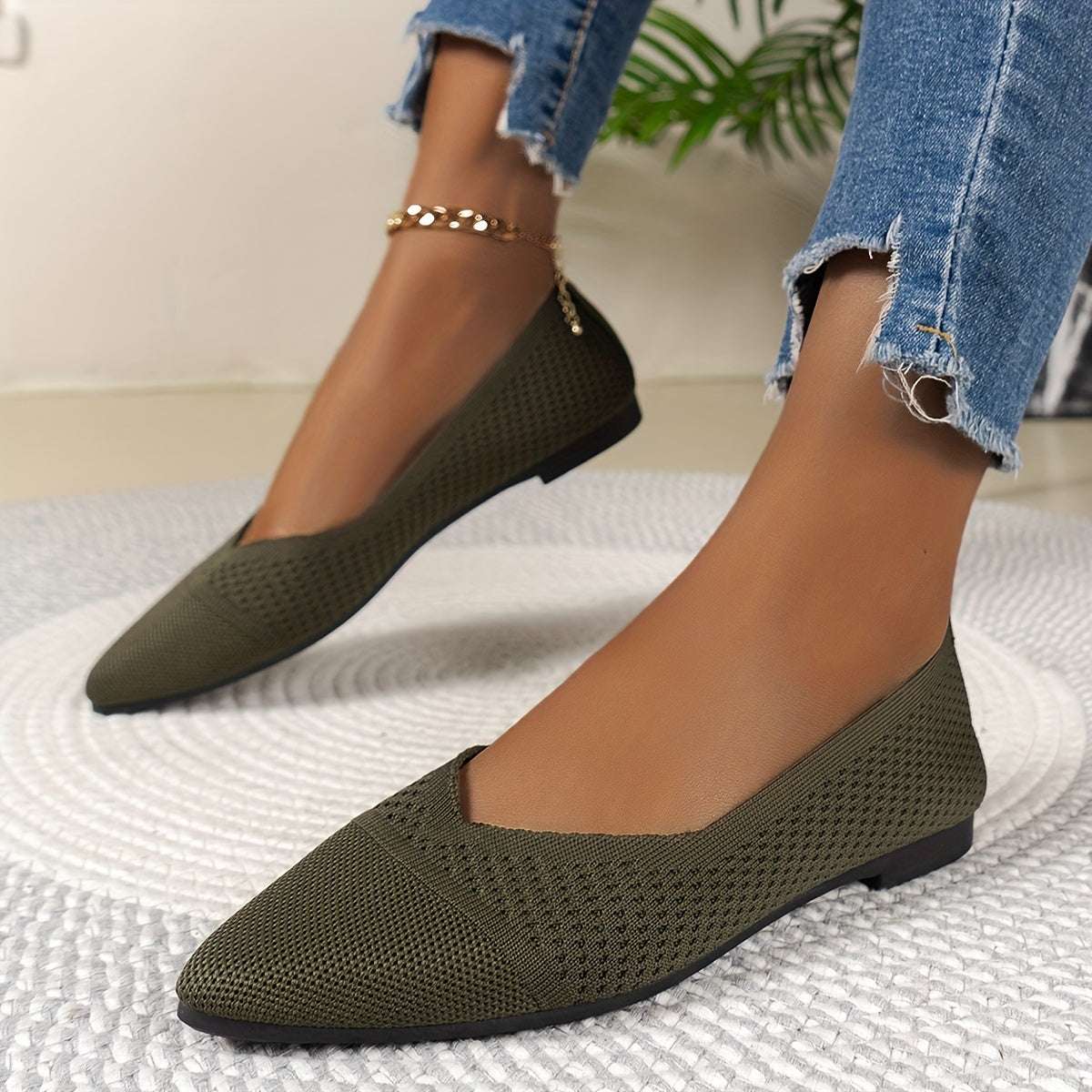 Isaure | Ballerines Respirantes à Soutien Intégré