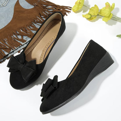 Églantine | Ballerines Confort avec Nœud Raffiné