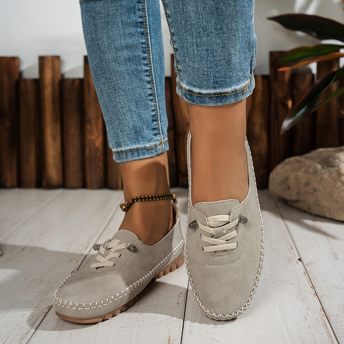 Donatienne | Mocassins Flexibles à Soutien Intégral