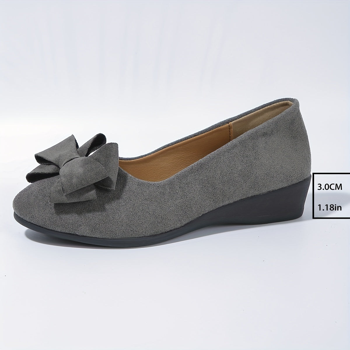 Églantine | Ballerines Confort avec Nœud Raffiné
