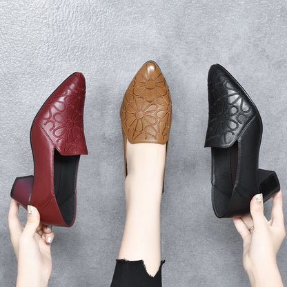 Colette | Mocassins Brodés à Confort Durable
