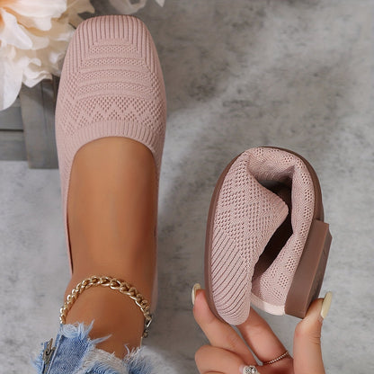 Pénélope | Ballerines Tissées Confort Noir