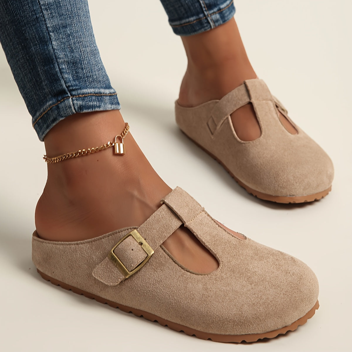 Zélia | Sabots Minimalistes à Boucle Confort