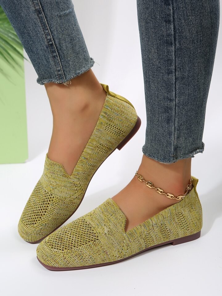 Brune | Chaussures Plates Respirantes du Quotidien
