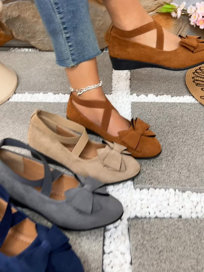 Ninon | Chaussures Croisées Élégantes à Semelle Confort