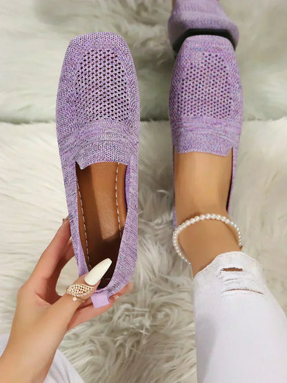 Brune | Chaussures Plates Respirantes du Quotidien