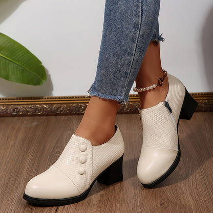 Ambre | Bottines à Talon Stable et Confort Durable