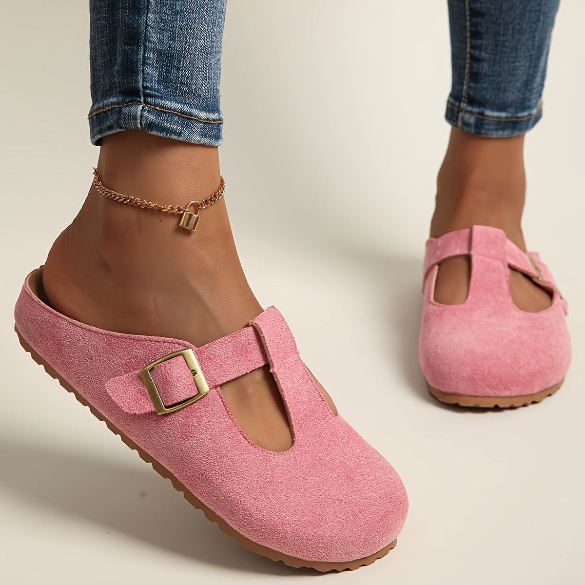 Zélia | Sabots Minimalistes à Boucle Confort
