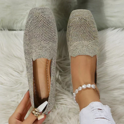 Brune | Chaussures Plates Respirantes du Quotidien