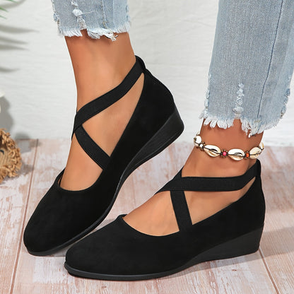 Wanda | Ballerines à Brides Croisées Confort Raffiné