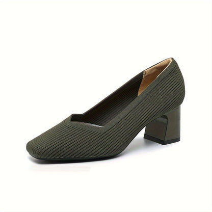 Auriane | Escarpins à Talon Carré Confort 6 cm