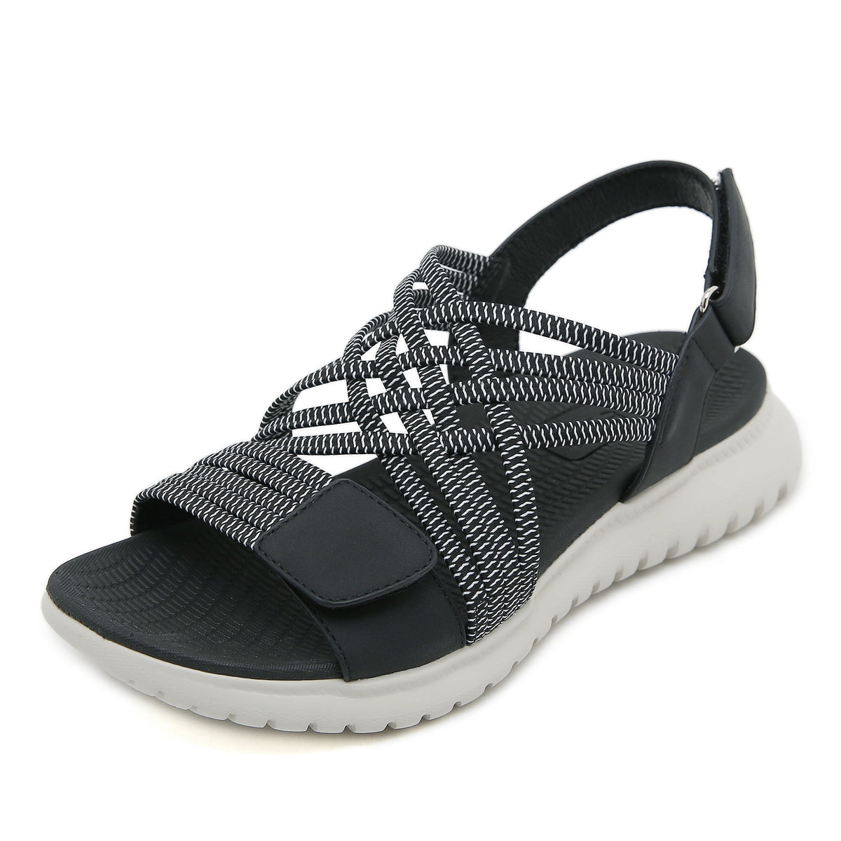 Léonie | Sandales Sport-Chic à Semelle Compensée