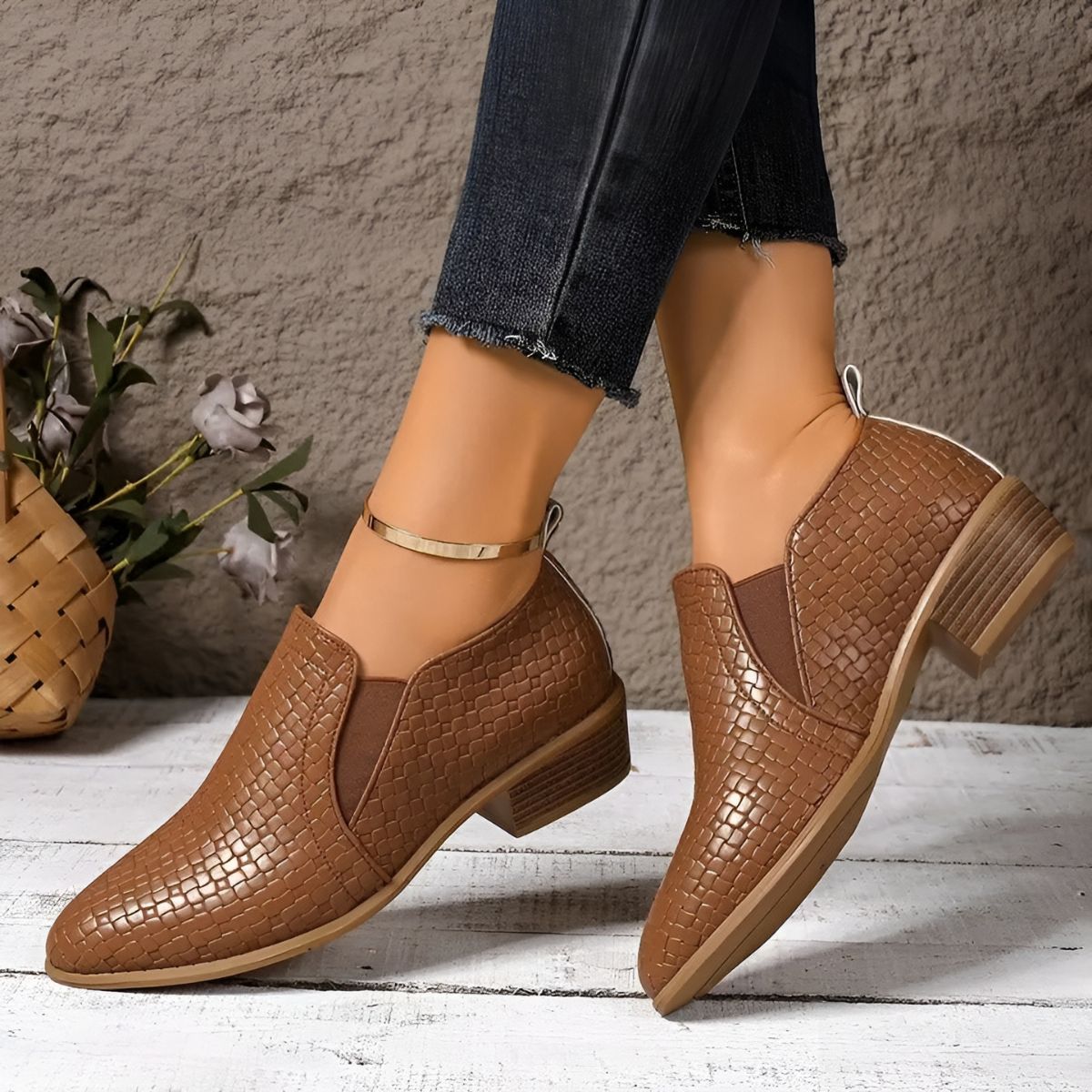 Ximena | Chaussures Oxford Vegan Élégantes et Confortables