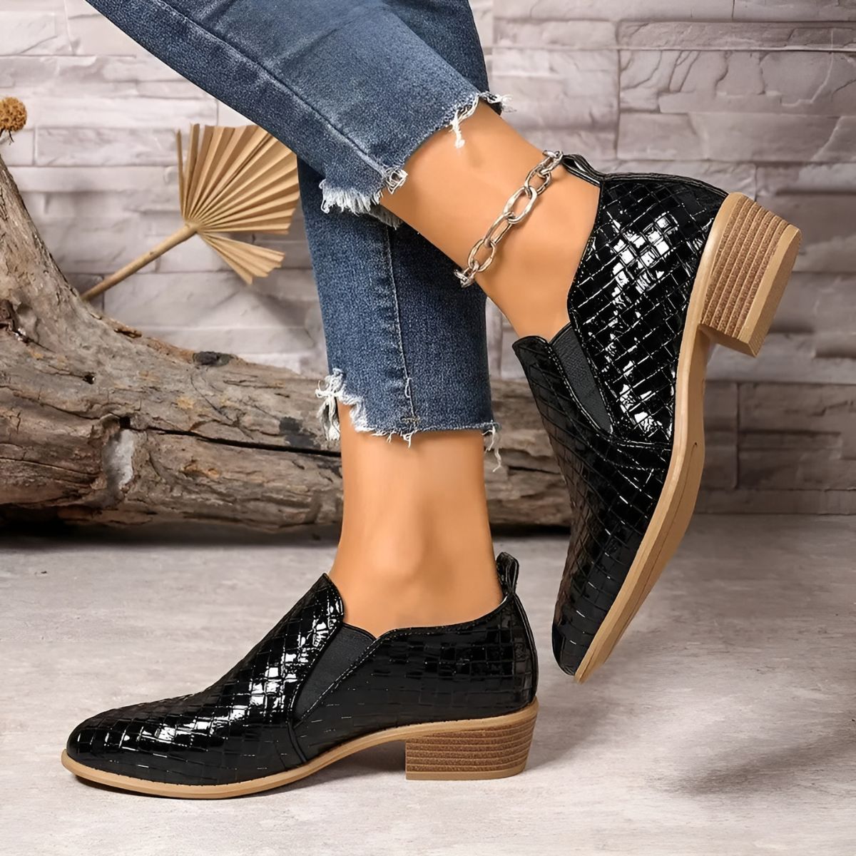 Ximena | Chaussures Oxford Vegan Élégantes et Confortables
