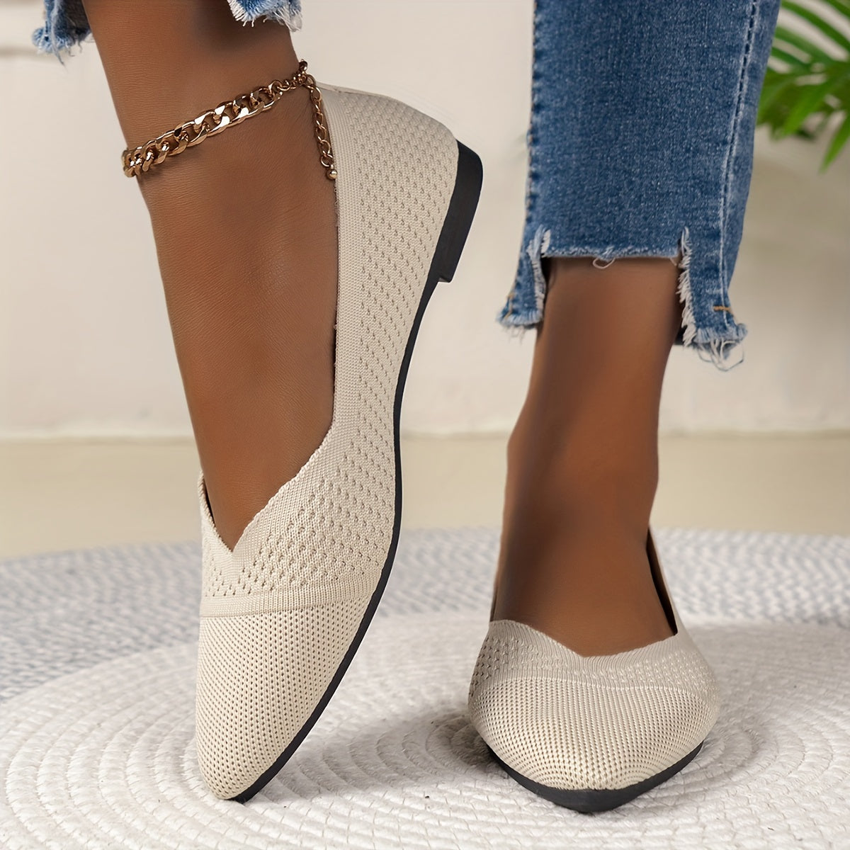 Isaure | Ballerines Respirantes à Soutien Intégré