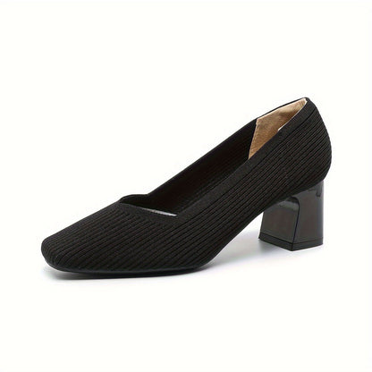Auriane | Escarpins à Talon Carré Confort 6 cm