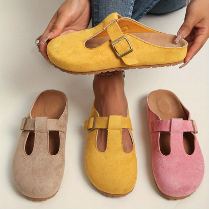 Zélia | Sabots Minimalistes à Boucle Confort