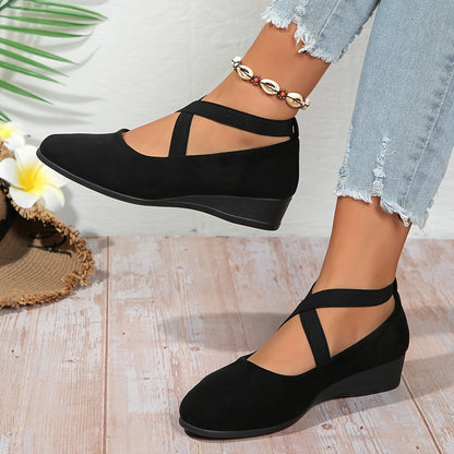 Wanda | Ballerines à Brides Croisées Confort Raffiné