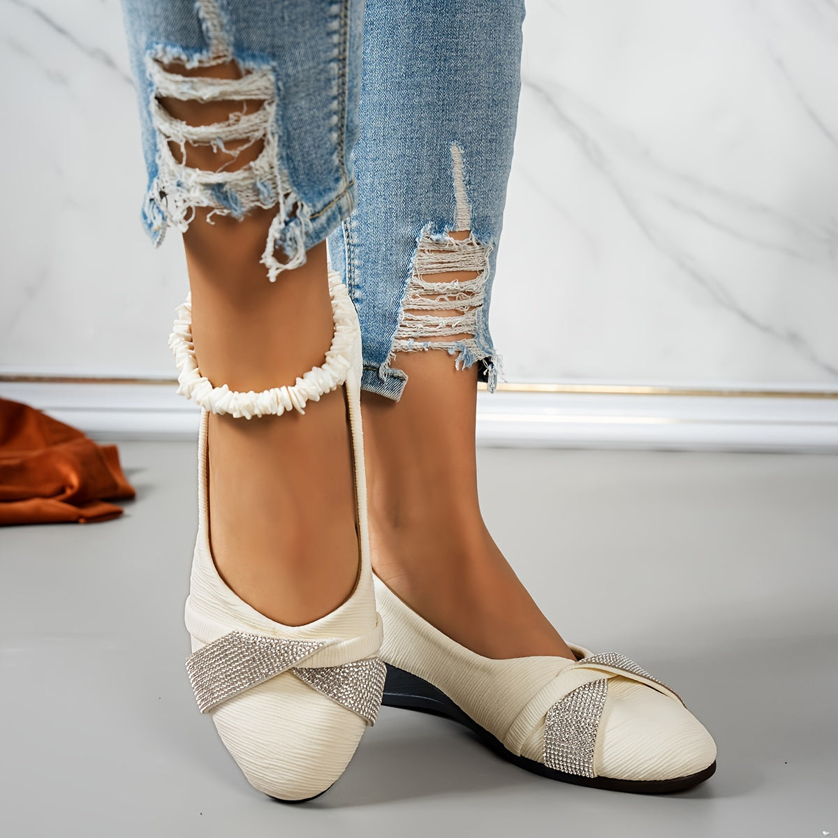Céleste | Ballerines Élégance Discrète et Confort