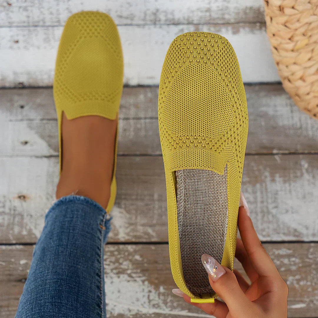 Brune | Chaussures Plates Respirantes du Quotidien