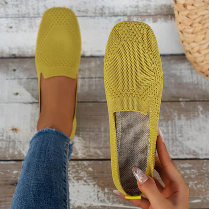 Brune | Chaussures Plates Respirantes du Quotidien