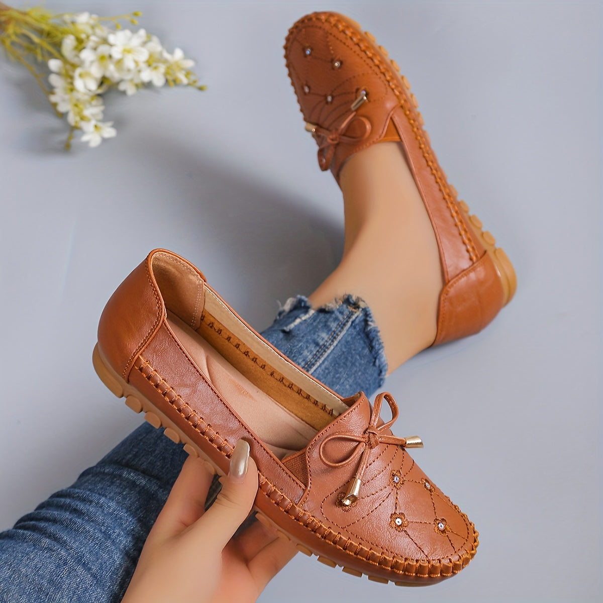 Garance | Mocassins Confort pour Pieds Sensibles