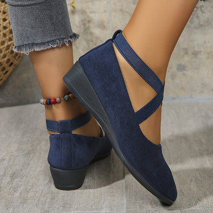Wanda | Ballerines à Brides Croisées Confort Raffiné