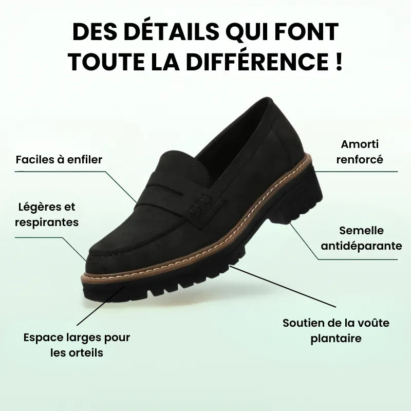 Leila | Mocassins Élégants à Confort Supérieur