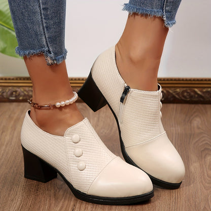 Ambre | Bottines à Talon Stable et Confort Durable