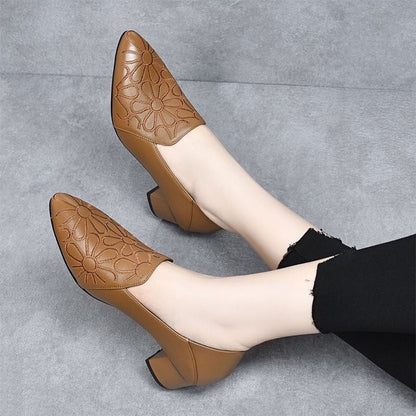 Colette | Mocassins Brodés à Confort Durable